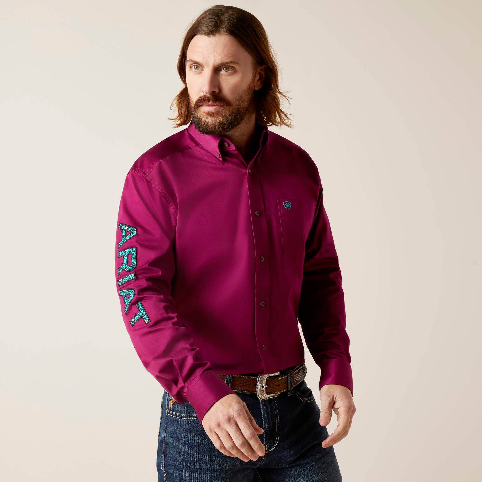 10046722 Men's Team Logo Classic Shirt by Ariat – Rushing Boots