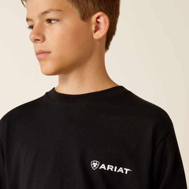 10052040 Boy's Lotf Camo Shield T-Shirt by Ariat