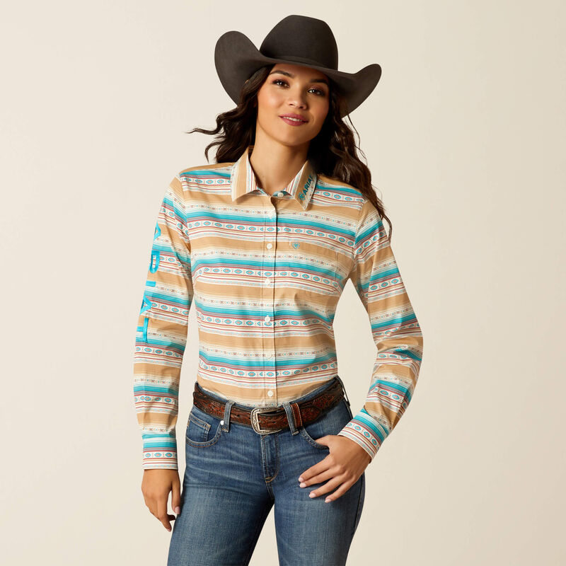 10052716 Women's Team Kirby Stretch Shirt by Ariat