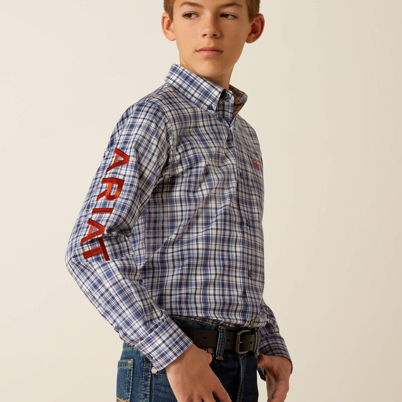 10054068 Boy's Pro Team Orion Long Sleeve Shirt by Ariat