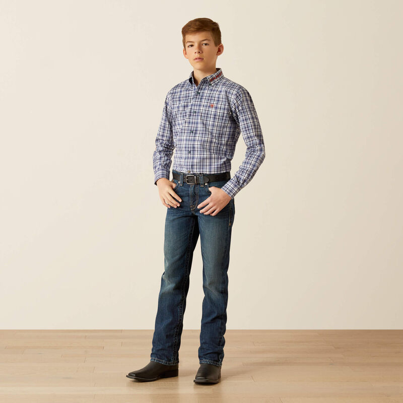 10054068 Boy's Pro Team Orion Long Sleeve Shirt by Ariat