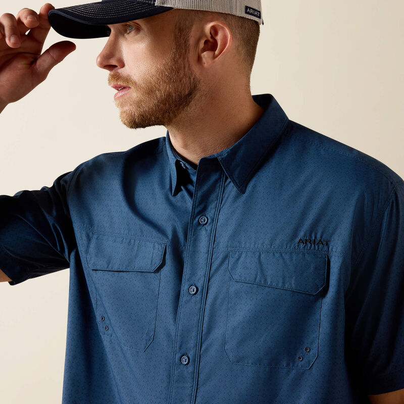 10071050 Men's Printed VenTEK Outbound Classic Fit Shirt by Ariat