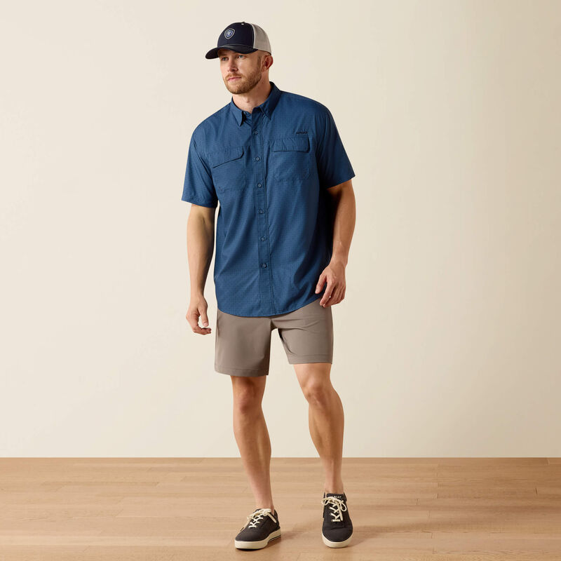10071050 Men's Printed VenTEK Outbound Classic Fit Shirt by Ariat