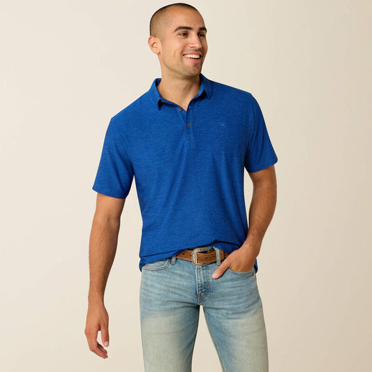 10071491 Men's Charger 2.0 Fitted Polo by Ariat
