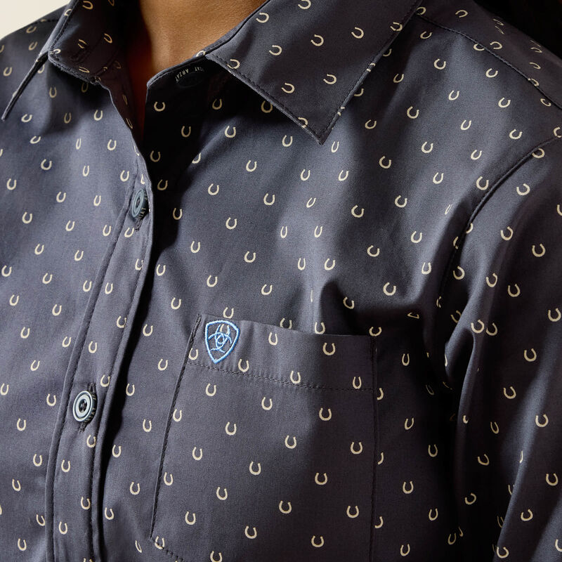 10071513 Girl's Team Kirby Long Sleeve Shirt by Ariat