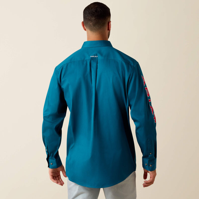 10071684 Men's Team Logo Lightweight Classic Fit Shirt by Ariat