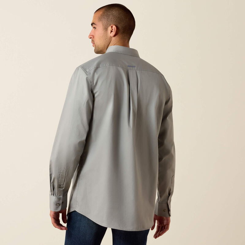 10071690 Men's Team Logo Lightweight Twill Classic Fit Shirt by Ariat