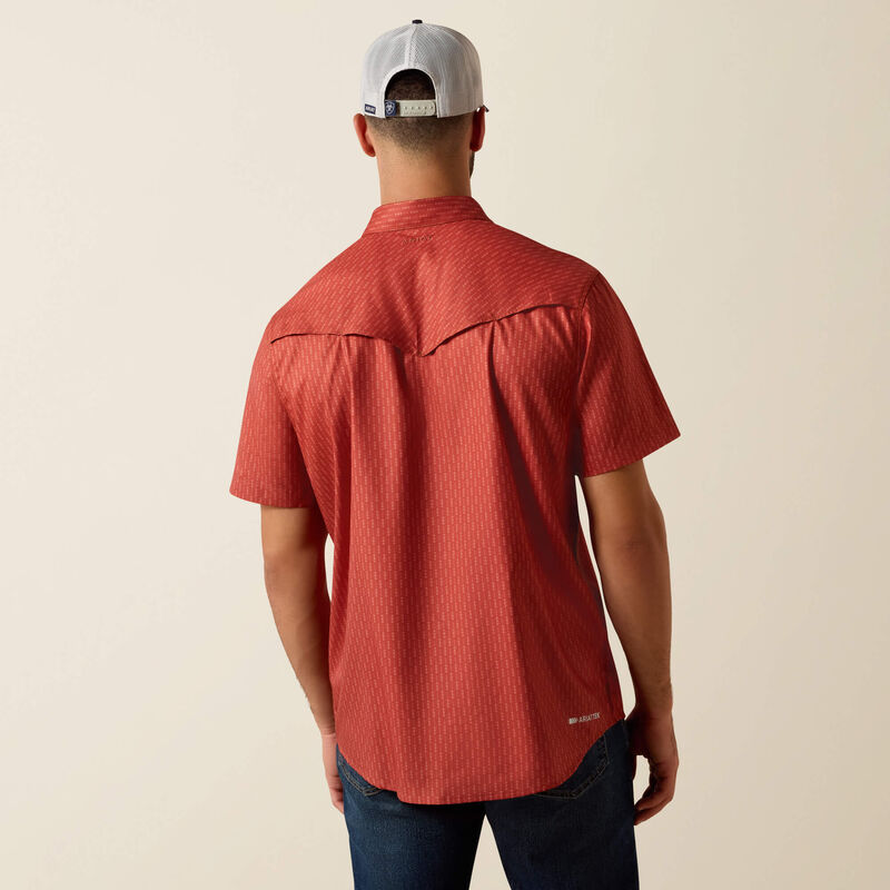 10073421 Men's VenTEK Western Fitted Snap Shirt by Ariat