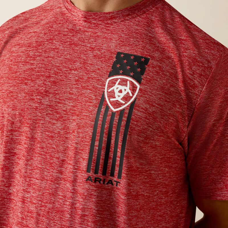 10073441 Men's Patriot Stripe T-Shirt by Ariat