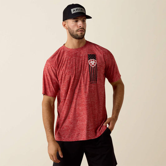 10073441 Men's Patriot Stripe T-Shirt by Ariat