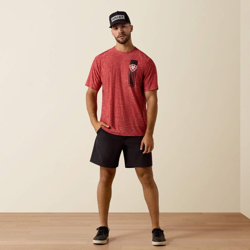 10073441 Men's Patriot Stripe T-Shirt by Ariat