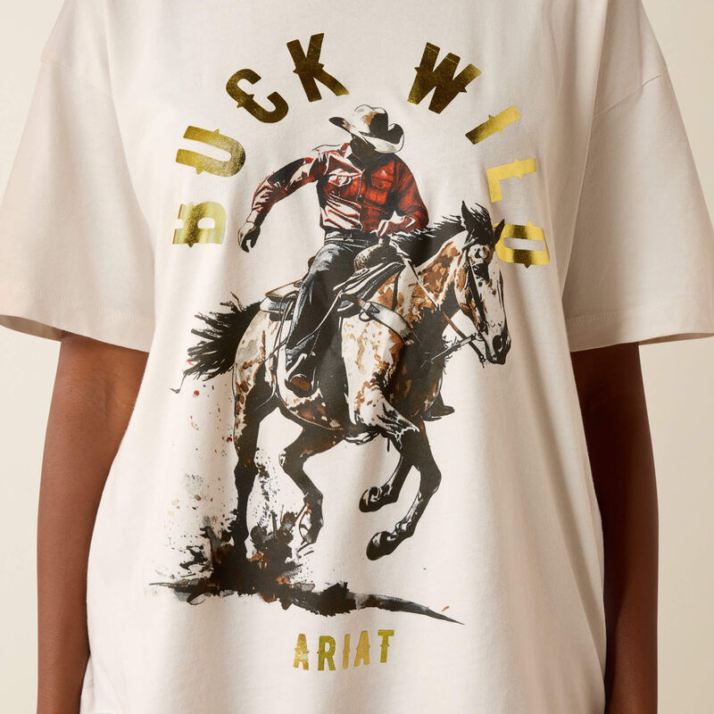 10076381 Women's Buck Wild Short Sleeve T-Shirt by Ariat