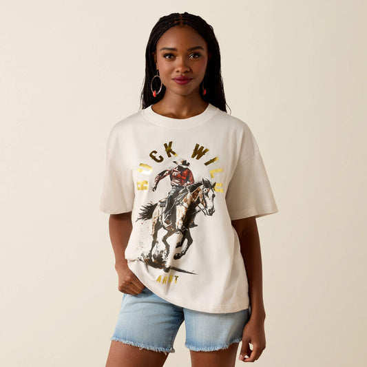 10076381 Women's Buck Wild Short Sleeve T-Shirt by Ariat