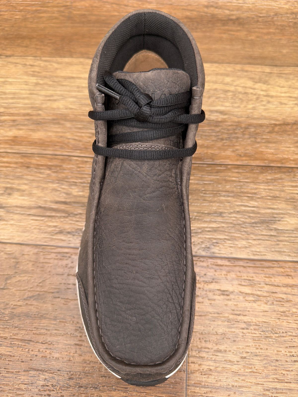Men's Spitfire Grey Elephant Print Casual Shoe by Ariat - top view