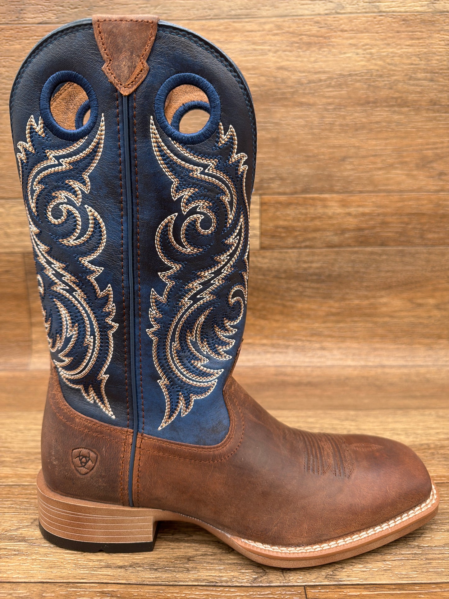 Men's Redcliff Wide Square Toe Western Boot by Ariat - profile view