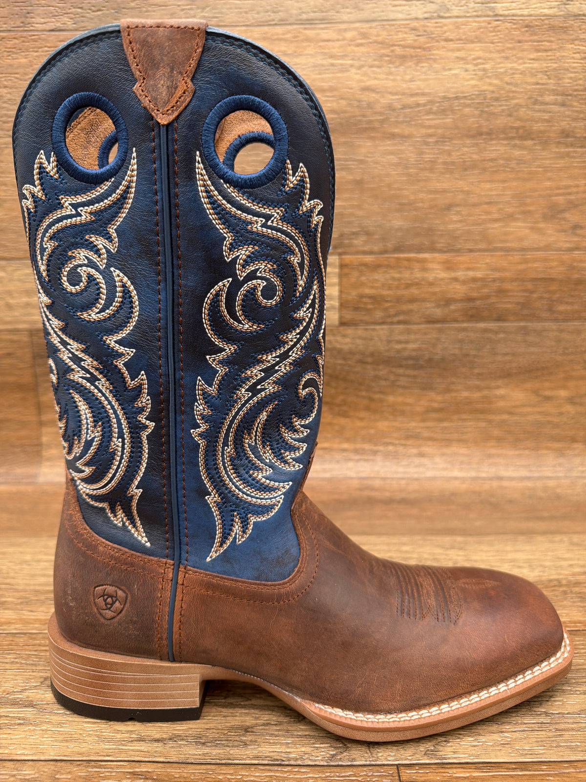 Men's Redcliff Wide Square Toe Western Boot by Ariat - profile view
