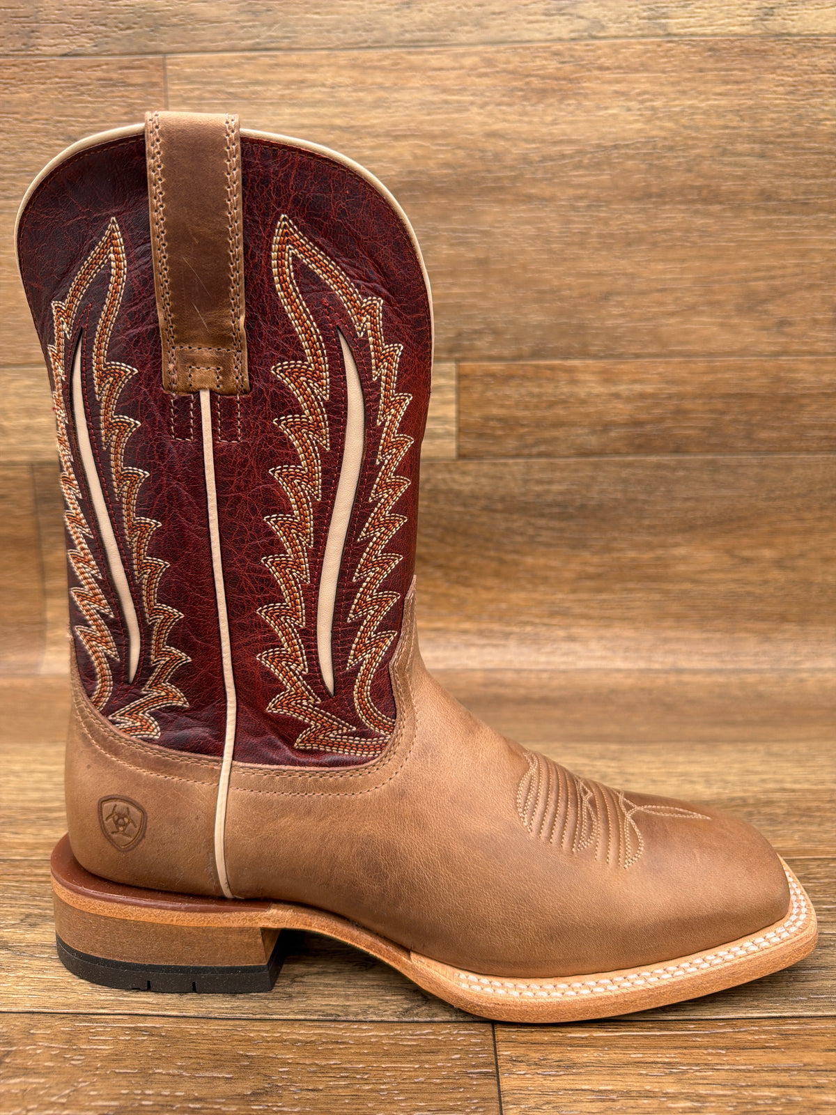 Men's Gage Wide Square Toe Western Boot by Ariat - profile view