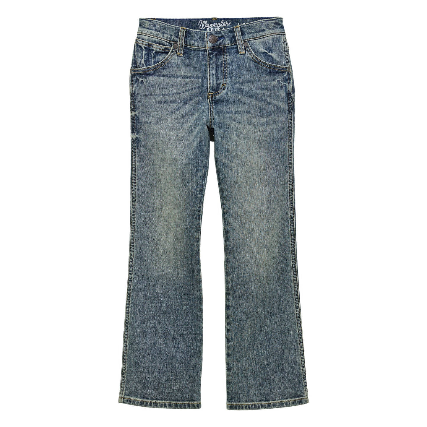 112344607 Boy's Retro Slim Boot Jean by Wrangler