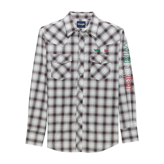 2365840 Men’s Logo Long Sleeve Shirt by Wrangler