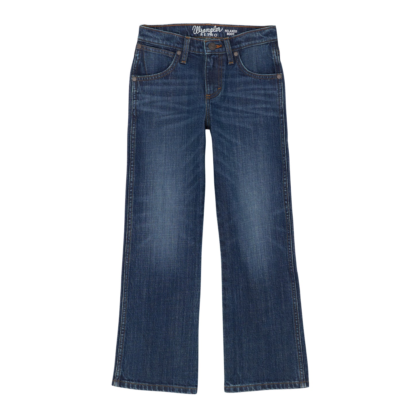 112367889 Boy's Retro Relaxed Boot Cut Jean by Wrangler