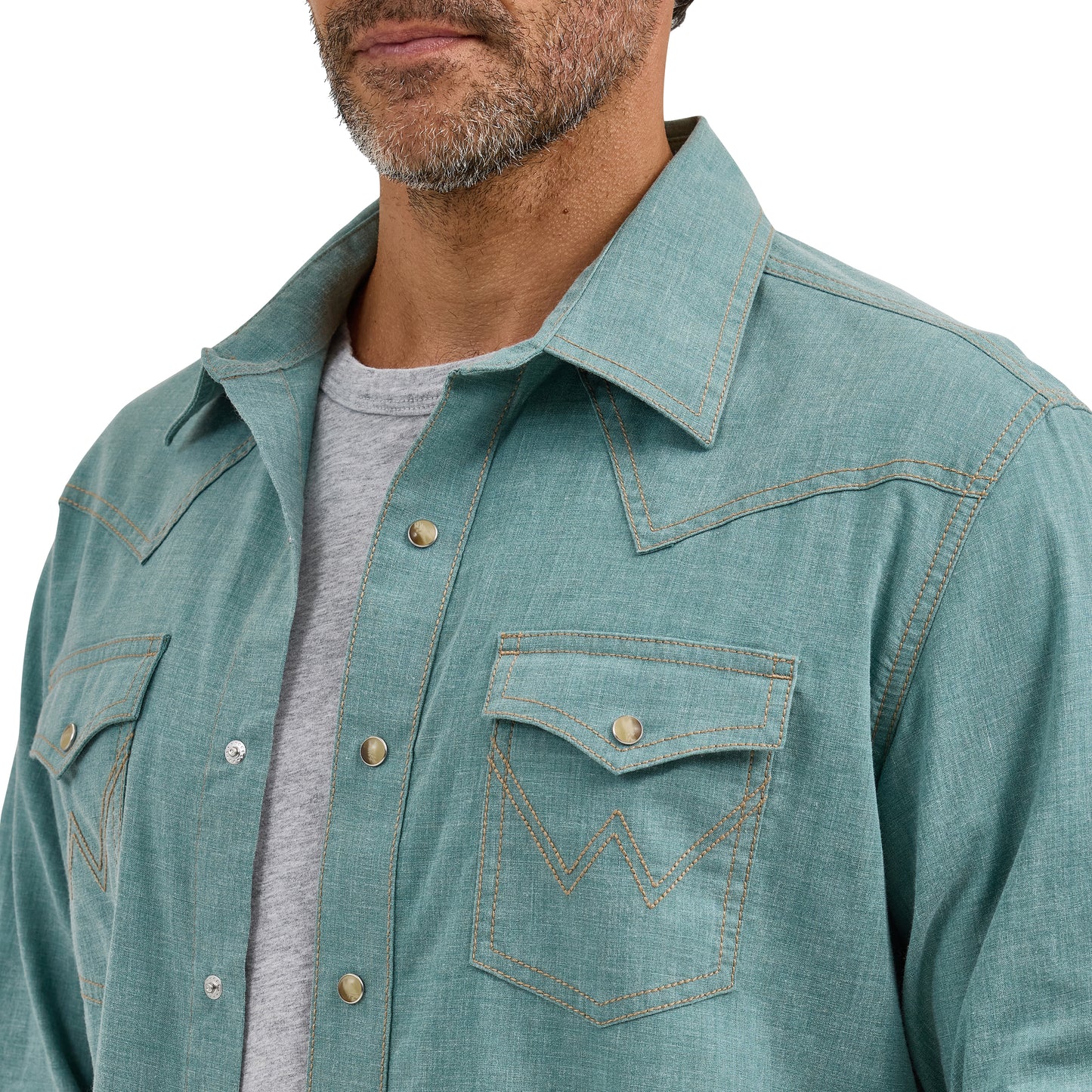 2368218 Retro Premium Long Sleeve Shirt by Wrangler