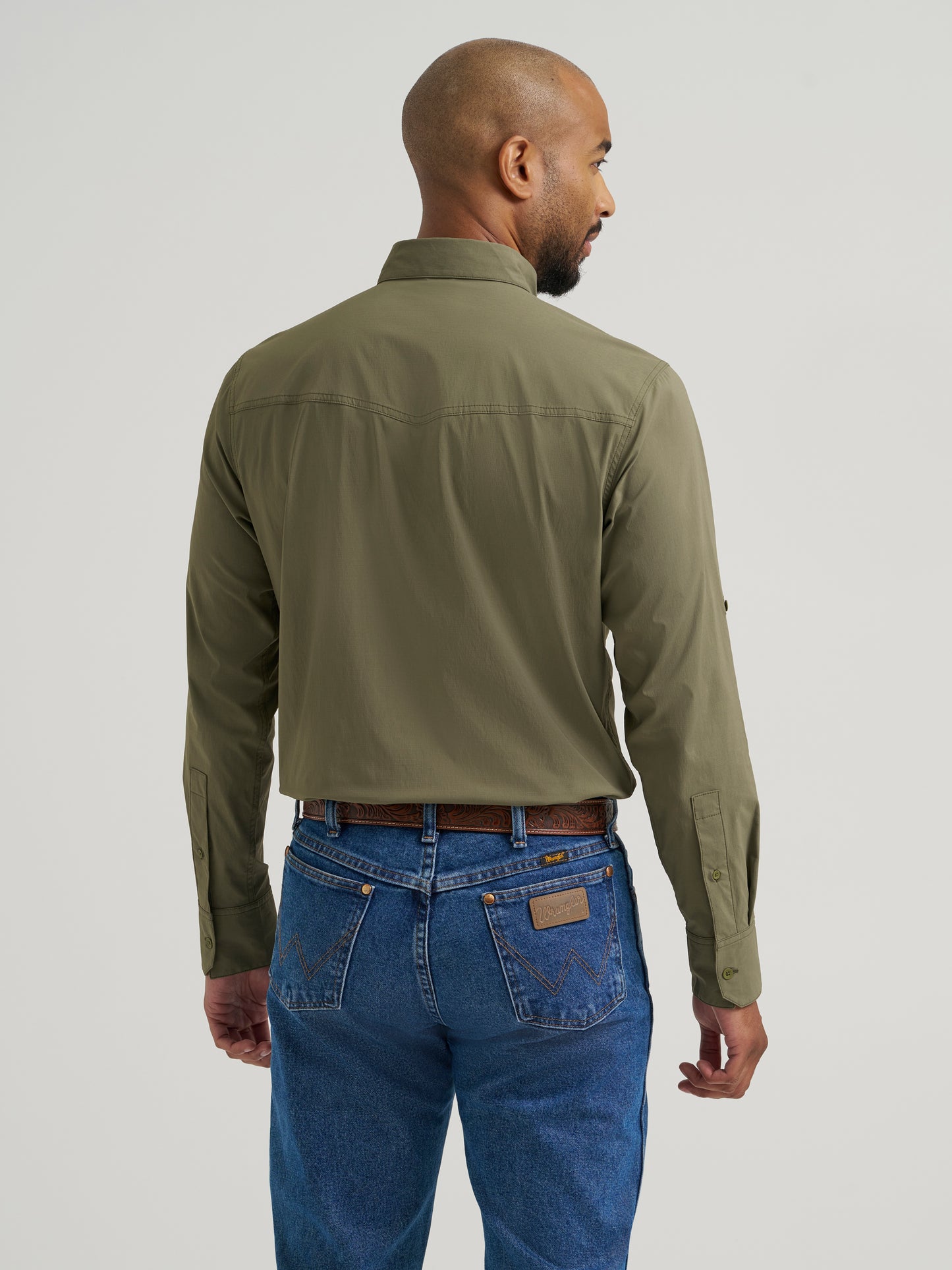 112369325 Men's ATG-X Technical Long Sleeve Shirt by Wrangler