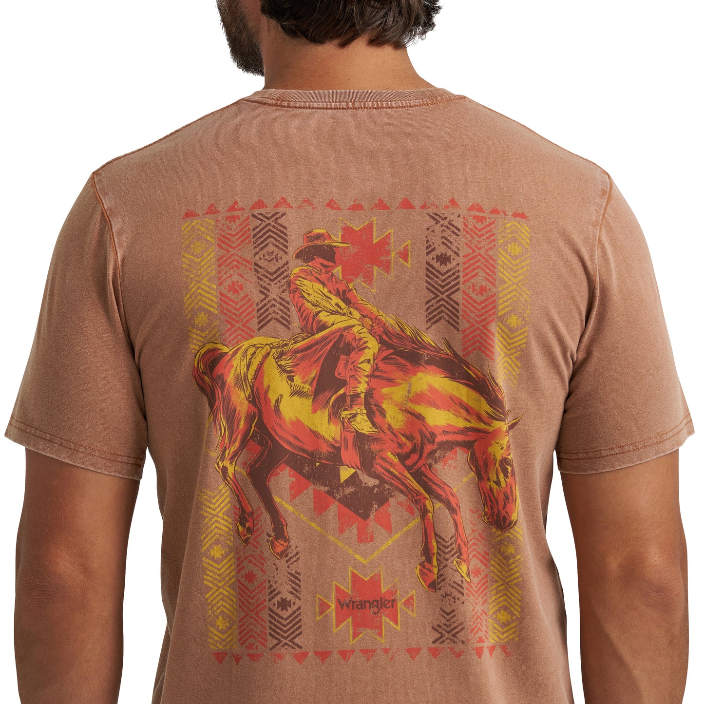 112372850 Men's Graphic Short Sleeve T-Shirt by Wrangler