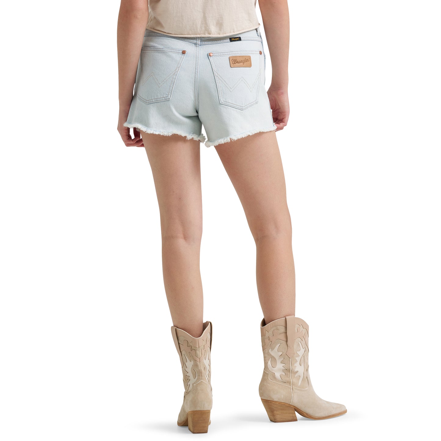 112373355 Women's High Rise Cowboy Short by Wrangler