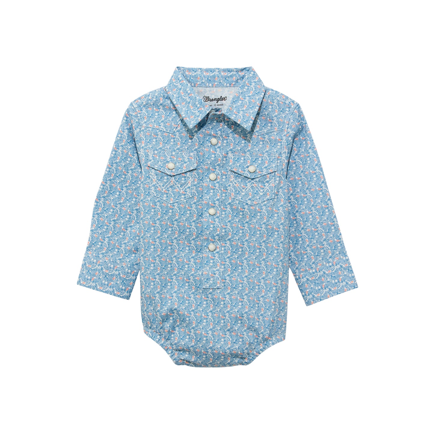 112374303 Baby Boy Long Sleeve Bodysuit by Wrangler