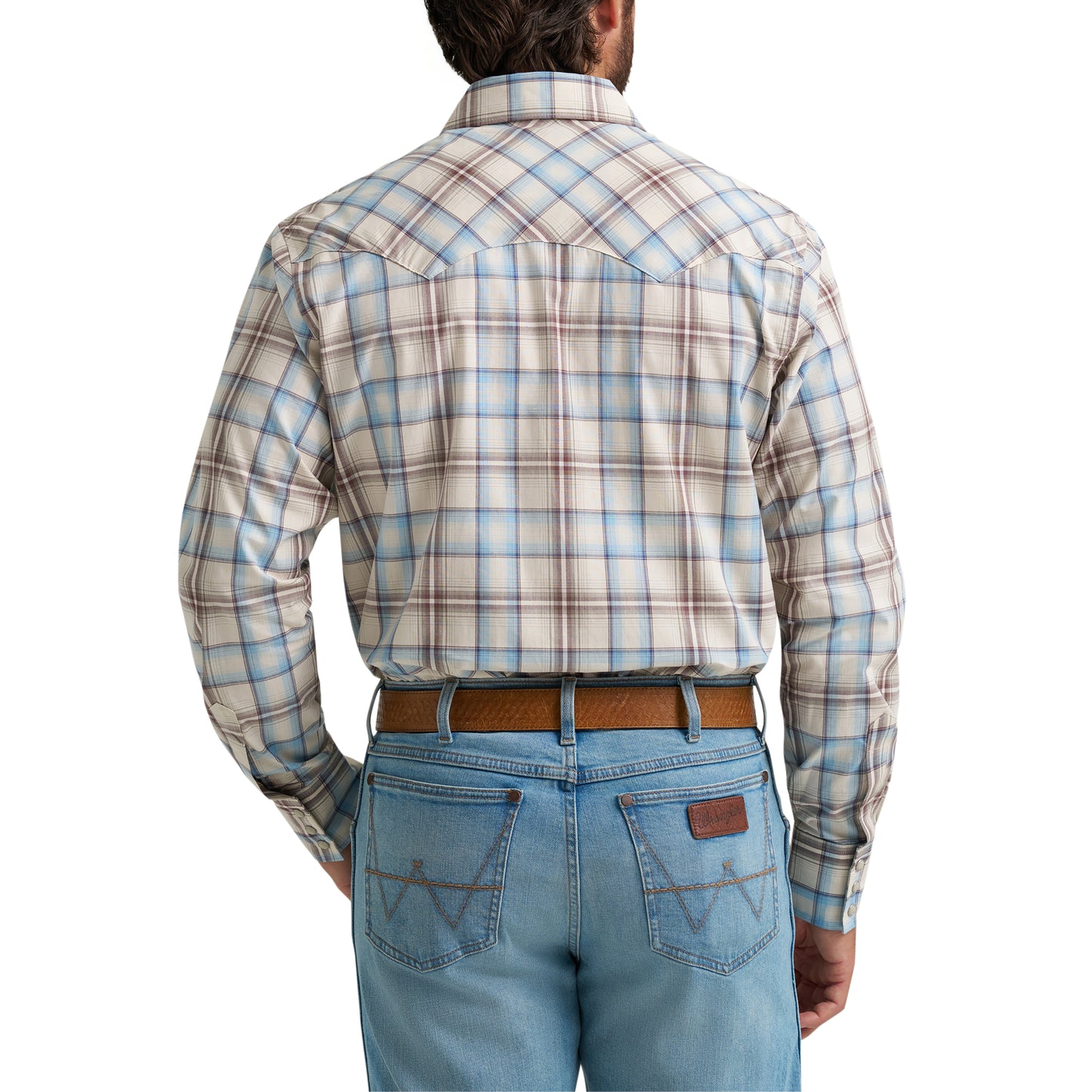 112374742 Men's Long Sleeve Snap Shirt by Wrangler