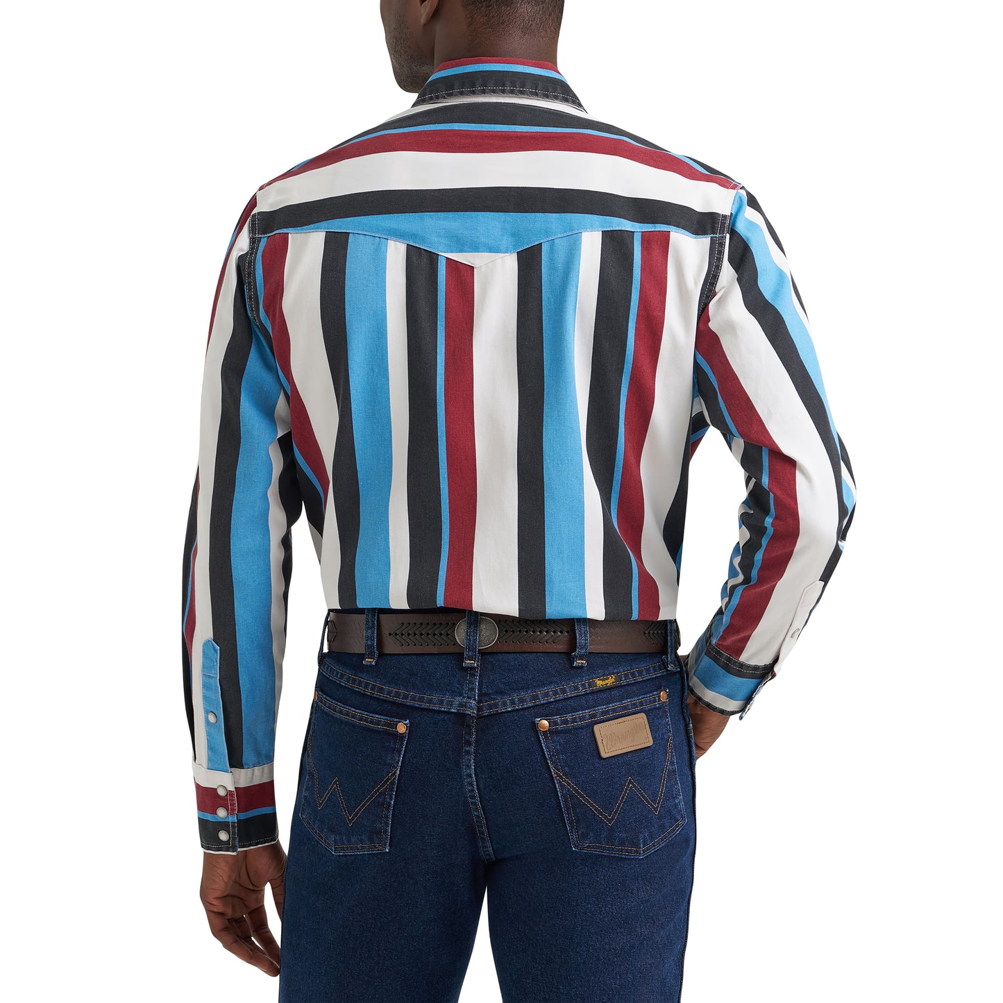 112374804 Men's Vintage Inspired Brushpopper Long Sleeve Shirt by Wrangler