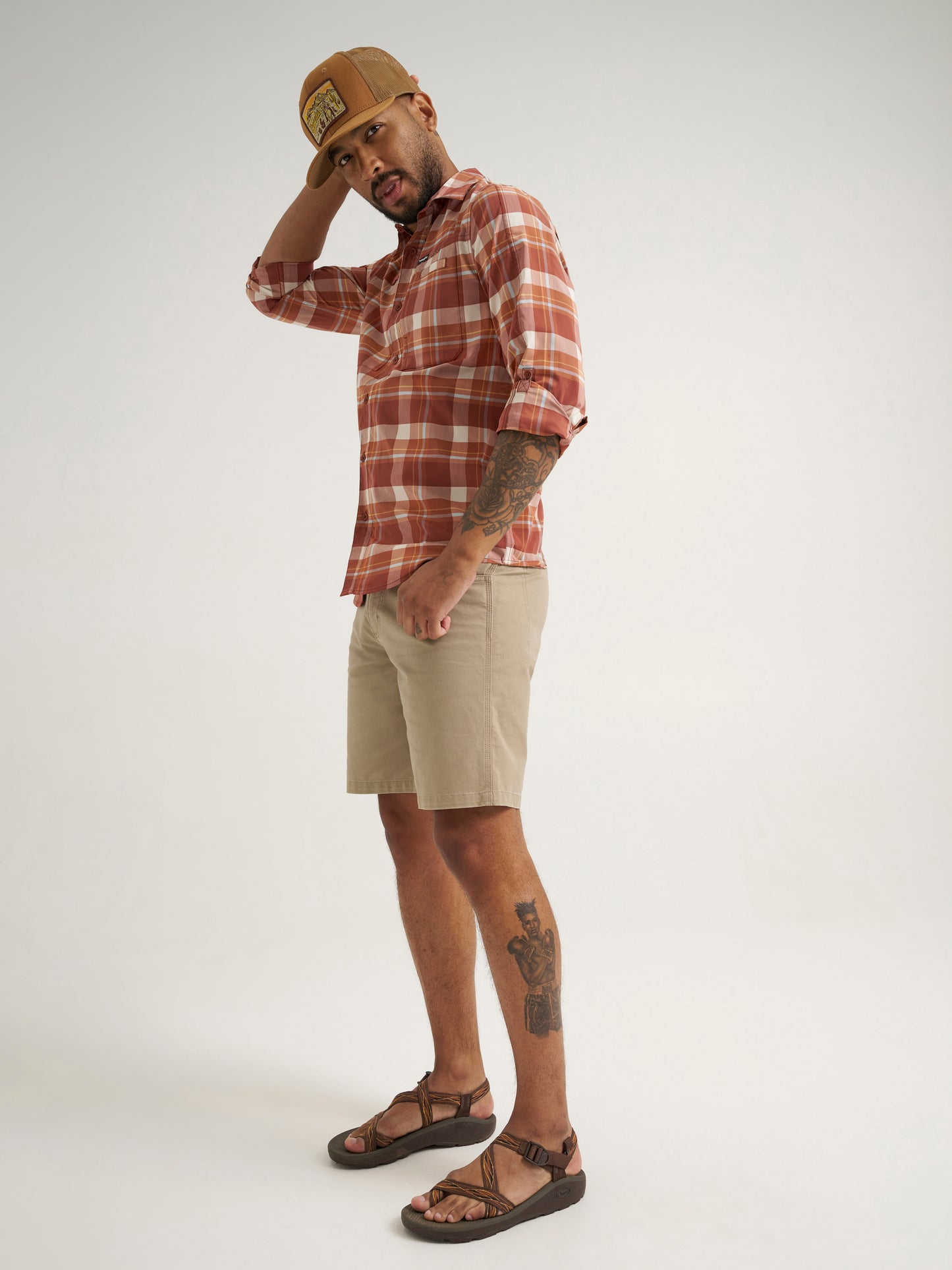 112374853 Men's ATG Canvas Utility Short by Wrangler