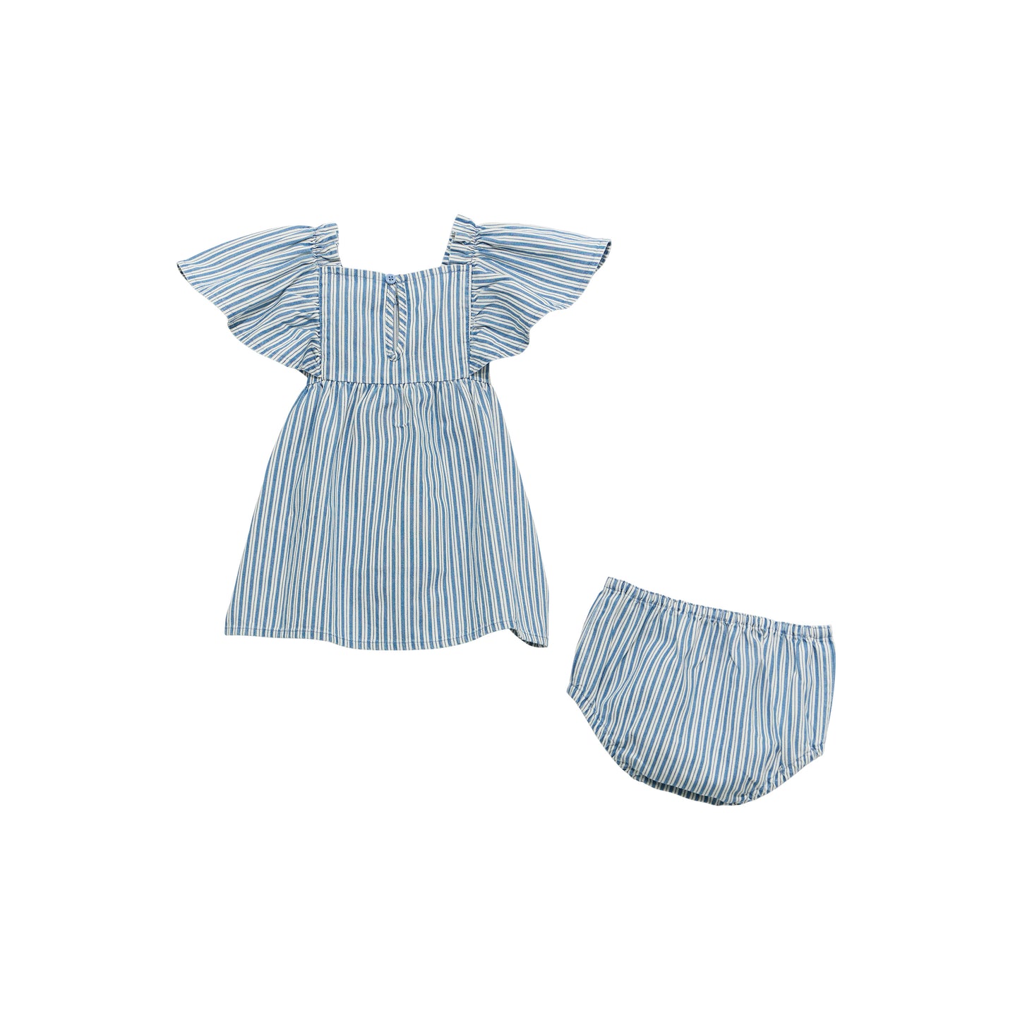 112374988 Baby Girl's Denim Dress Set by Wrangler