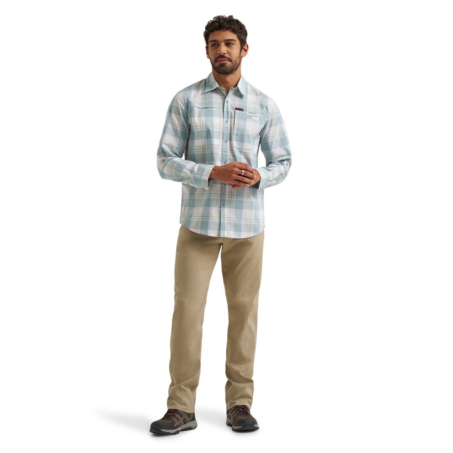 2375099 Men's ATG-X Hike to Fish Long Sleeve Shirt by Wrangler