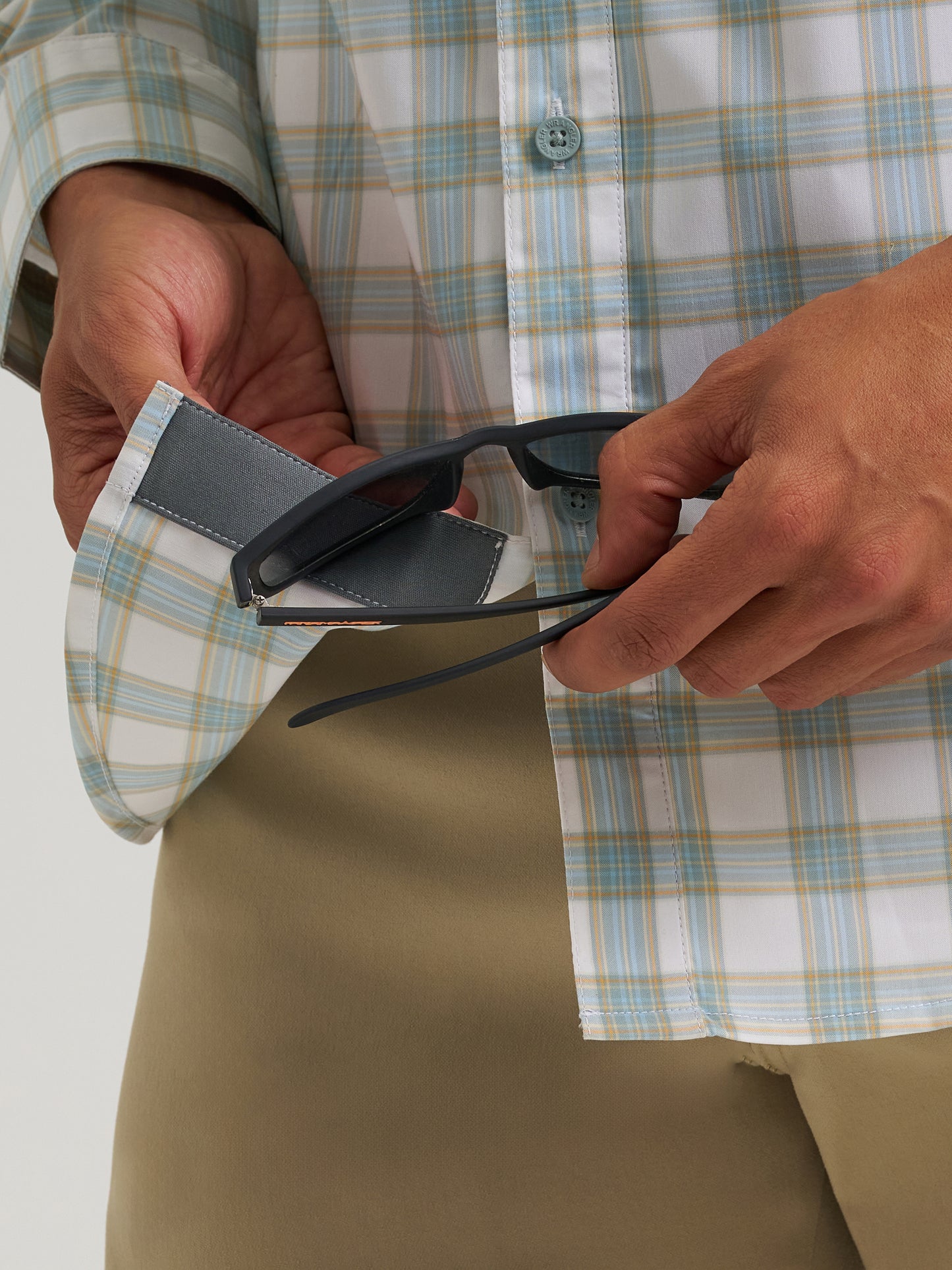 2375101 Men's ATG-X Hike to Fish Long Sleeve Shirt by Wrangler