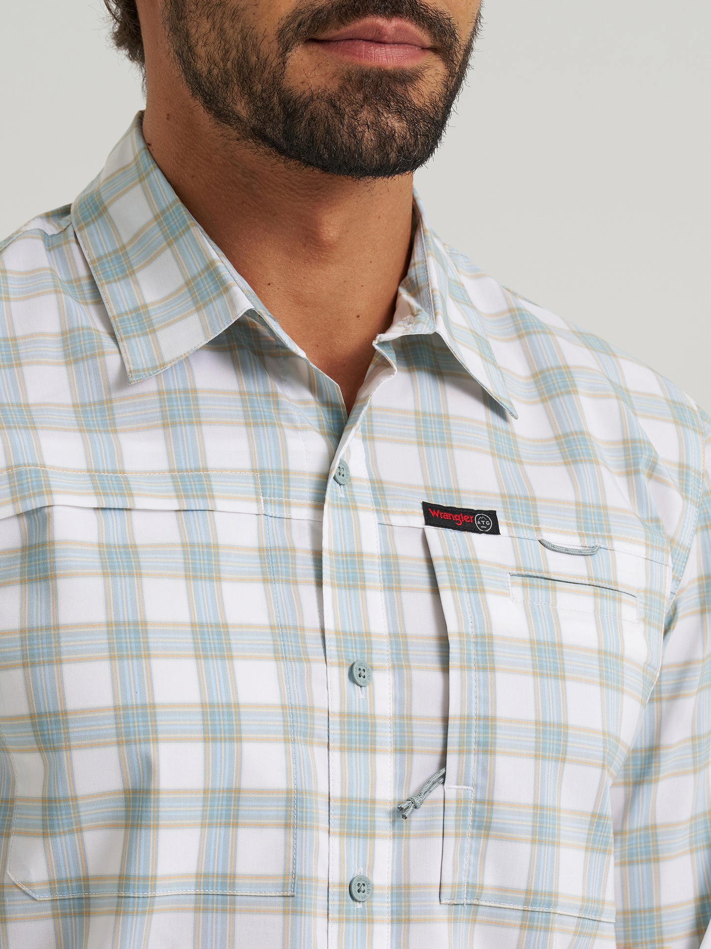 2375101 Men's ATG-X Hike to Fish Long Sleeve Shirt by Wrangler