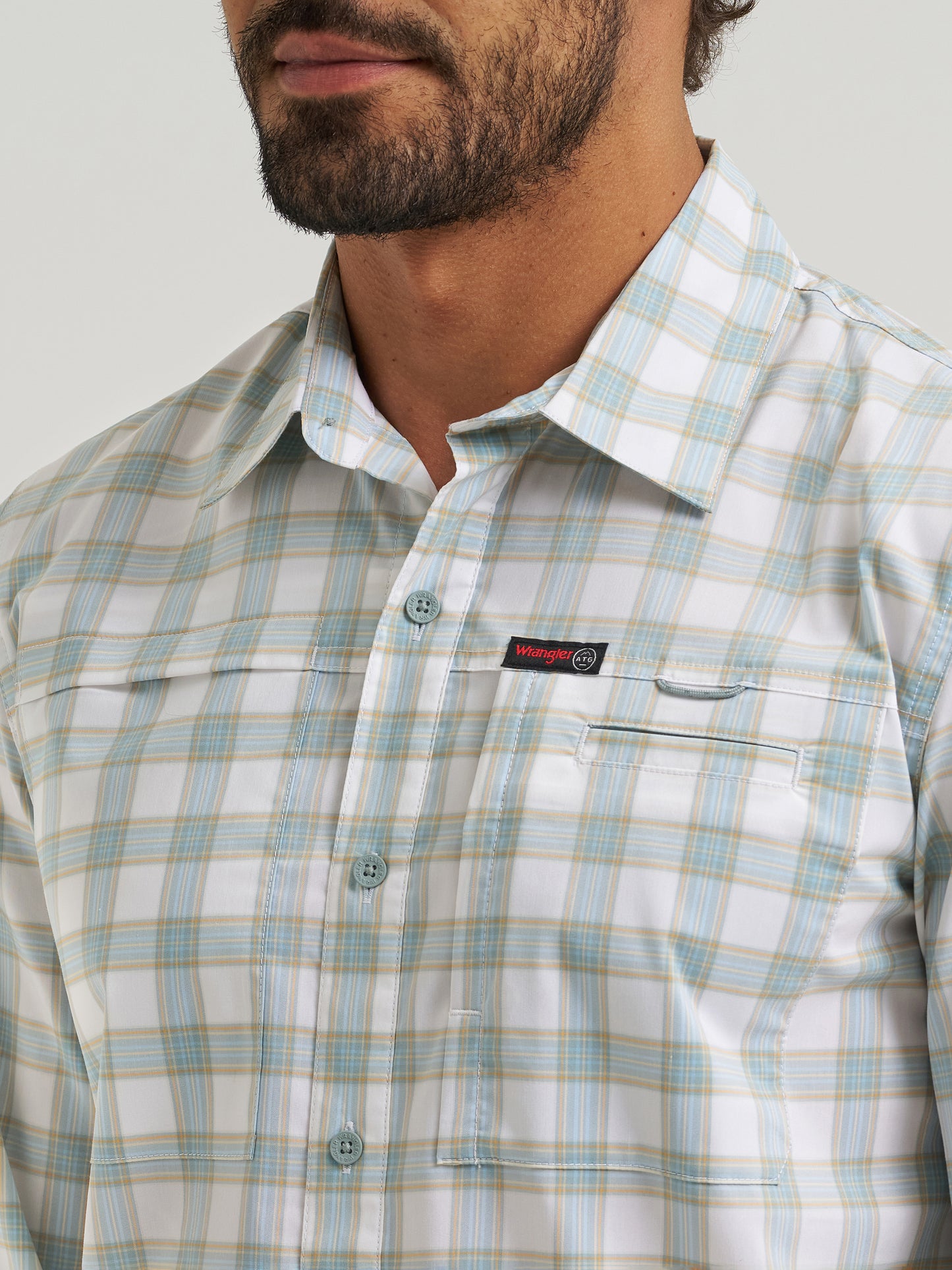 2375101 Men's ATG-X Hike to Fish Long Sleeve Shirt by Wrangler