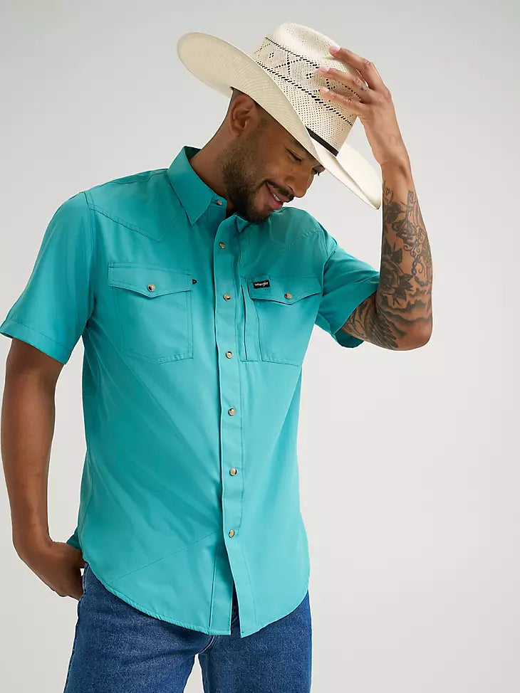 112375104 Men's All Terrain Performance Shirt by Wrangler