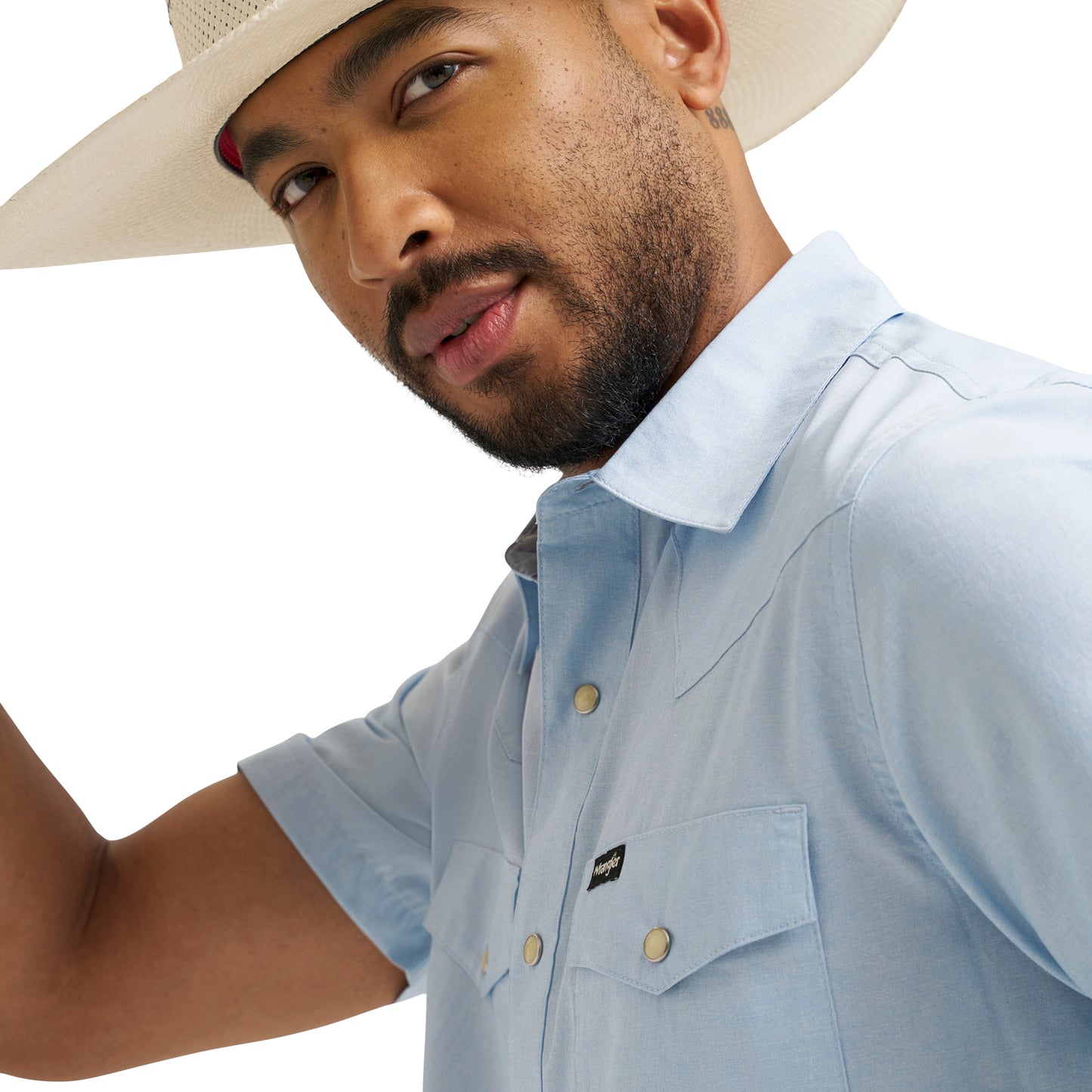 112375152 Men's ATG-X Short Sleeve Drover Utility Shirt by Wrangler