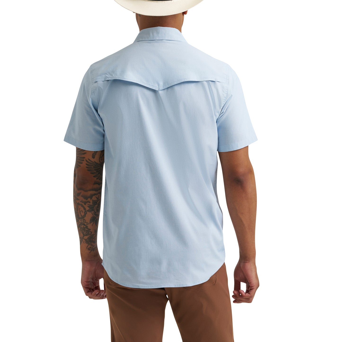 112375152 Men's ATG-X Short Sleeve Drover Utility Shirt by Wrangler