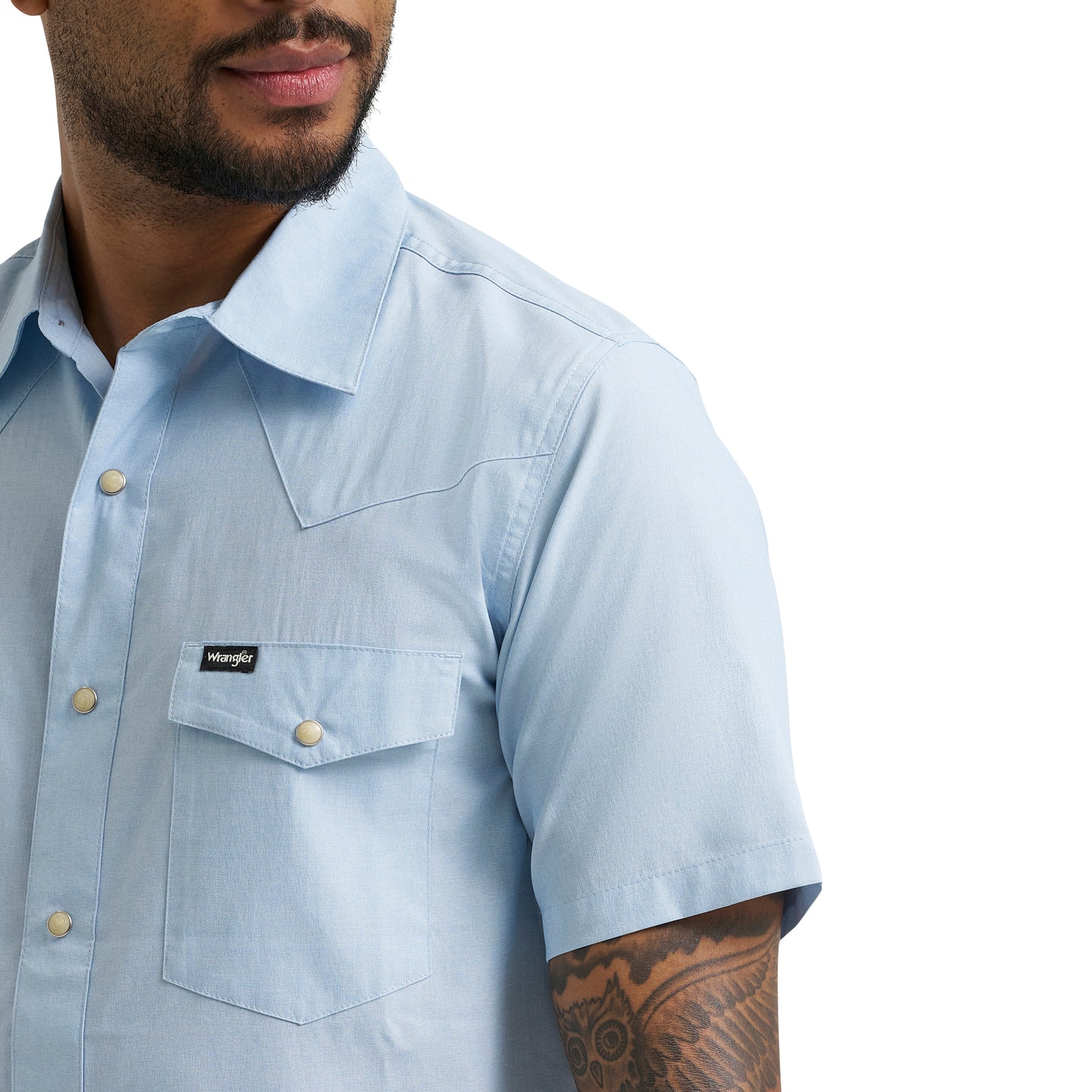 112375152 Men's ATG-X Short Sleeve Drover Utility Shirt by Wrangler