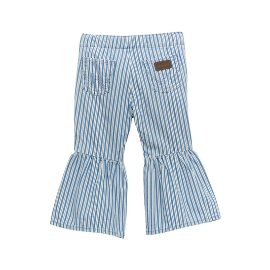 112375231 Baby Girl Pull Up Flare Leg Jean by Wrangler
