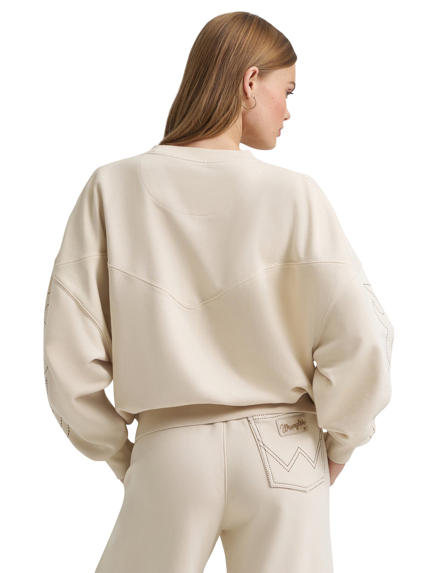 112375627 Women's Lainey Wilson Cowboy Sweatshirt by Wrangler