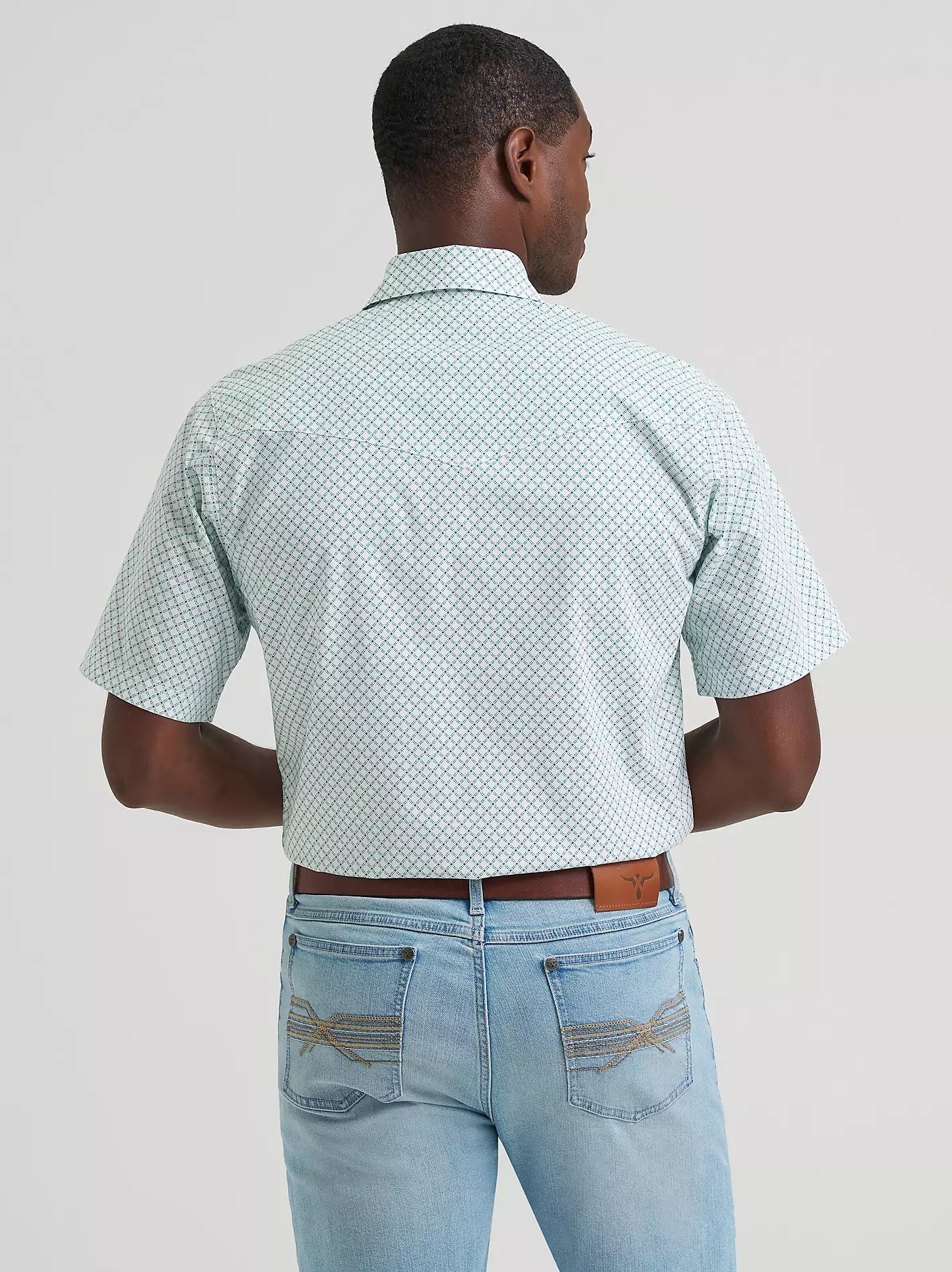 112378708 Men's 20X Competition Short Sleeve Western Shirt by Wrangler