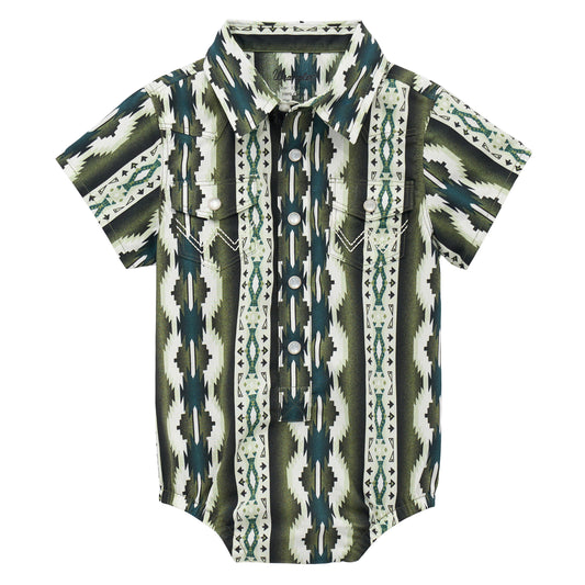 112378896 Baby Boy Long Sleeve Bodysuit by Wrangler