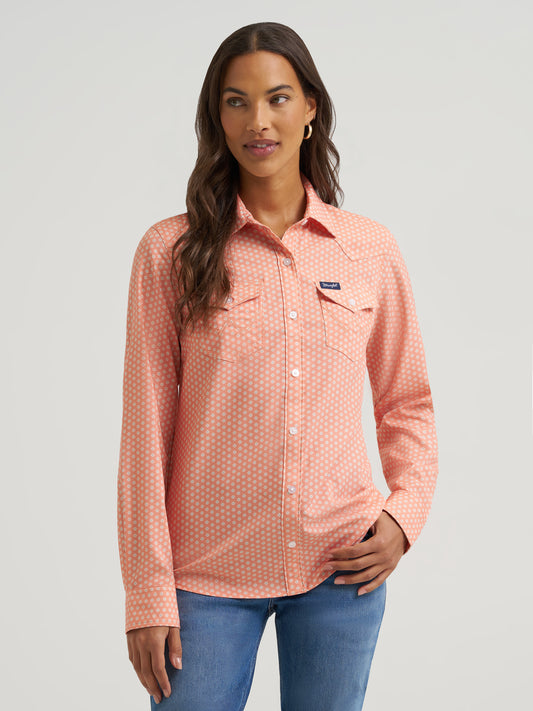 112379522 Women's Performance Aria Shirt by Wrangler