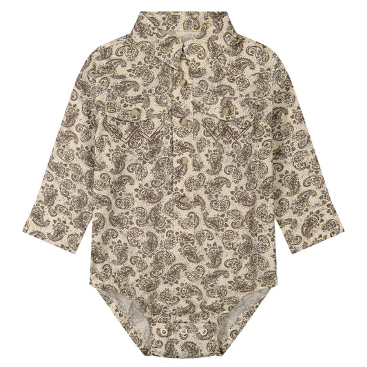 112381489 Baby Boy Long Sleeve Bodysuit by Wrangler