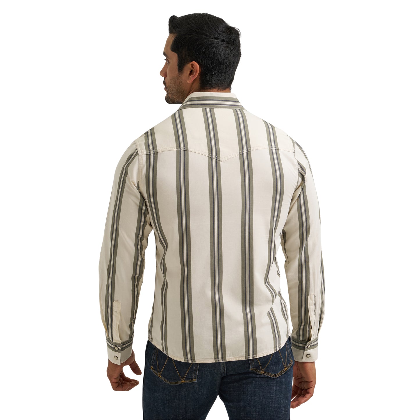 112381538 Men's Premium Long Sleeve Snap Shirt by Wrangler