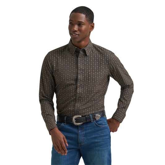 112381619 Men's Cody Johnson Long Sleeve Performance Shirt by Wrangler