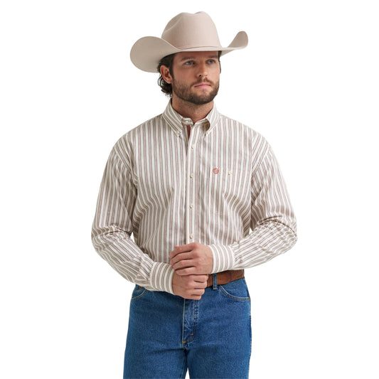 112381952 Men's George Strait Long Sleeve Button Shirt by Wrangler